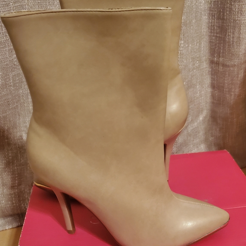 Nib Pointed Toe Booties - image 1